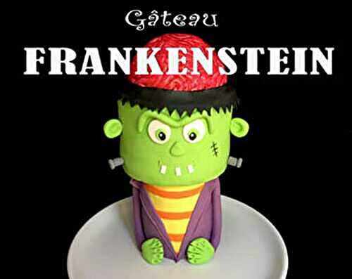 Gâteau FRANKENSTEIN Cerveau surprise