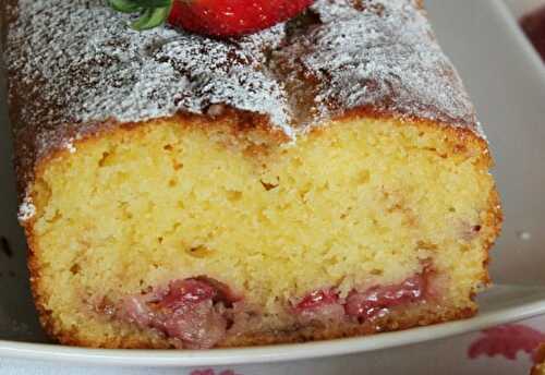 Cake aux Fraises et au Yaourt