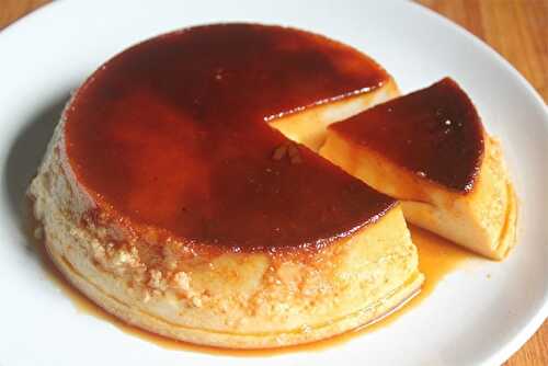 Crème caramel au yaourt