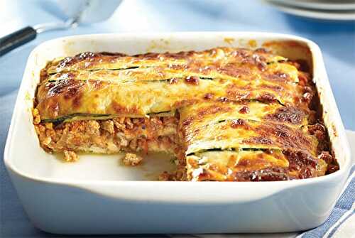 Lasagnes de courgettes