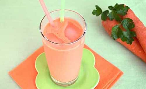 Milk-shake aux carottes au Thermomix