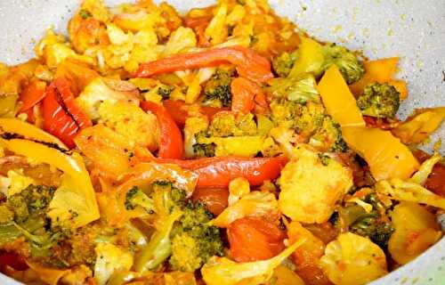 Poêlée de Légumes au Curry