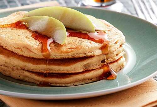 Recette des pancakes aux pommes