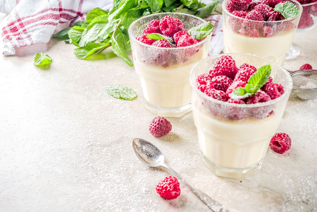 Un plaisir sain : Mousse de fromage blanc aux framboises