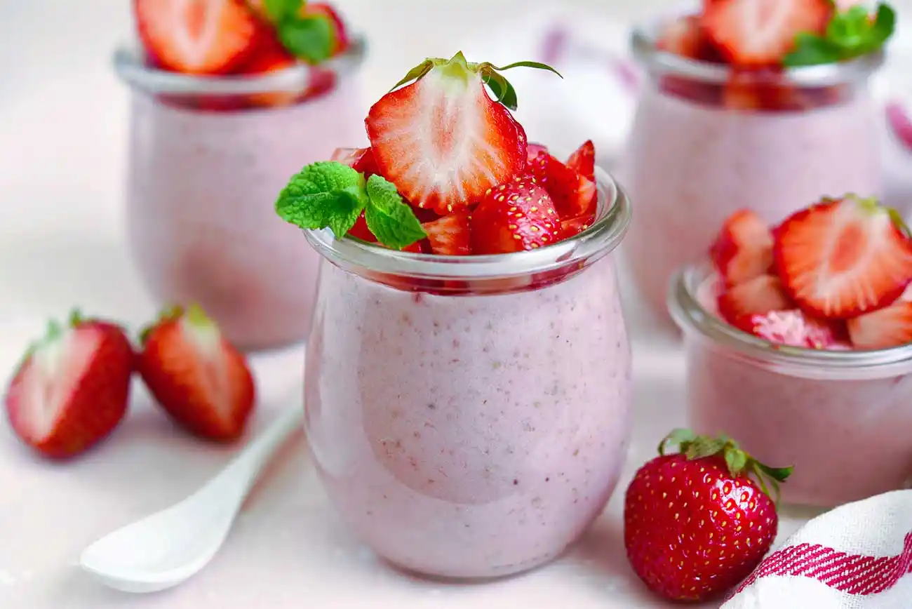 Mousse aux Fraises Sans Cuisson : Fraîcheur en Verrine