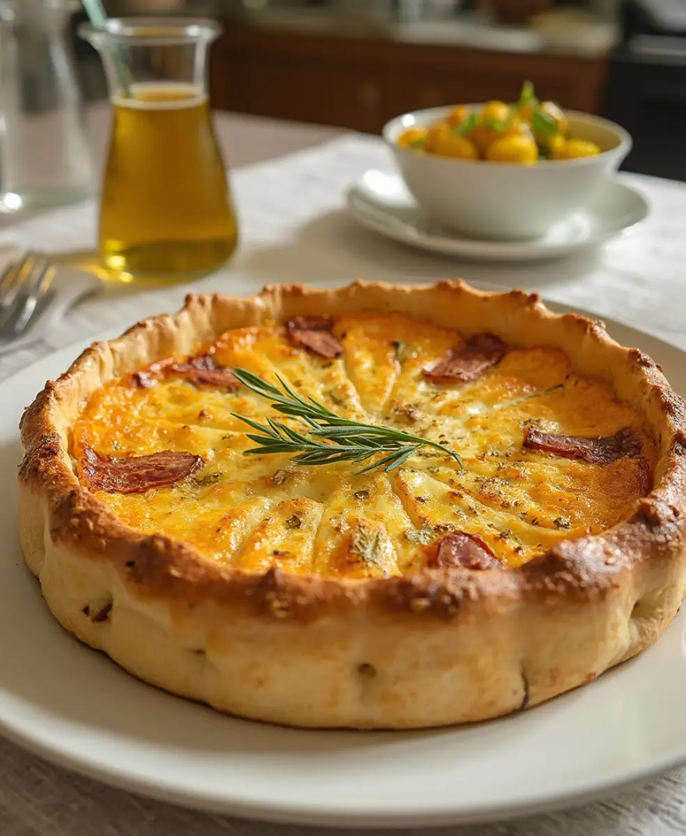 Entre Tradition et Gourmandise : Quiche à la Viande Hachée et Pomme de Terre