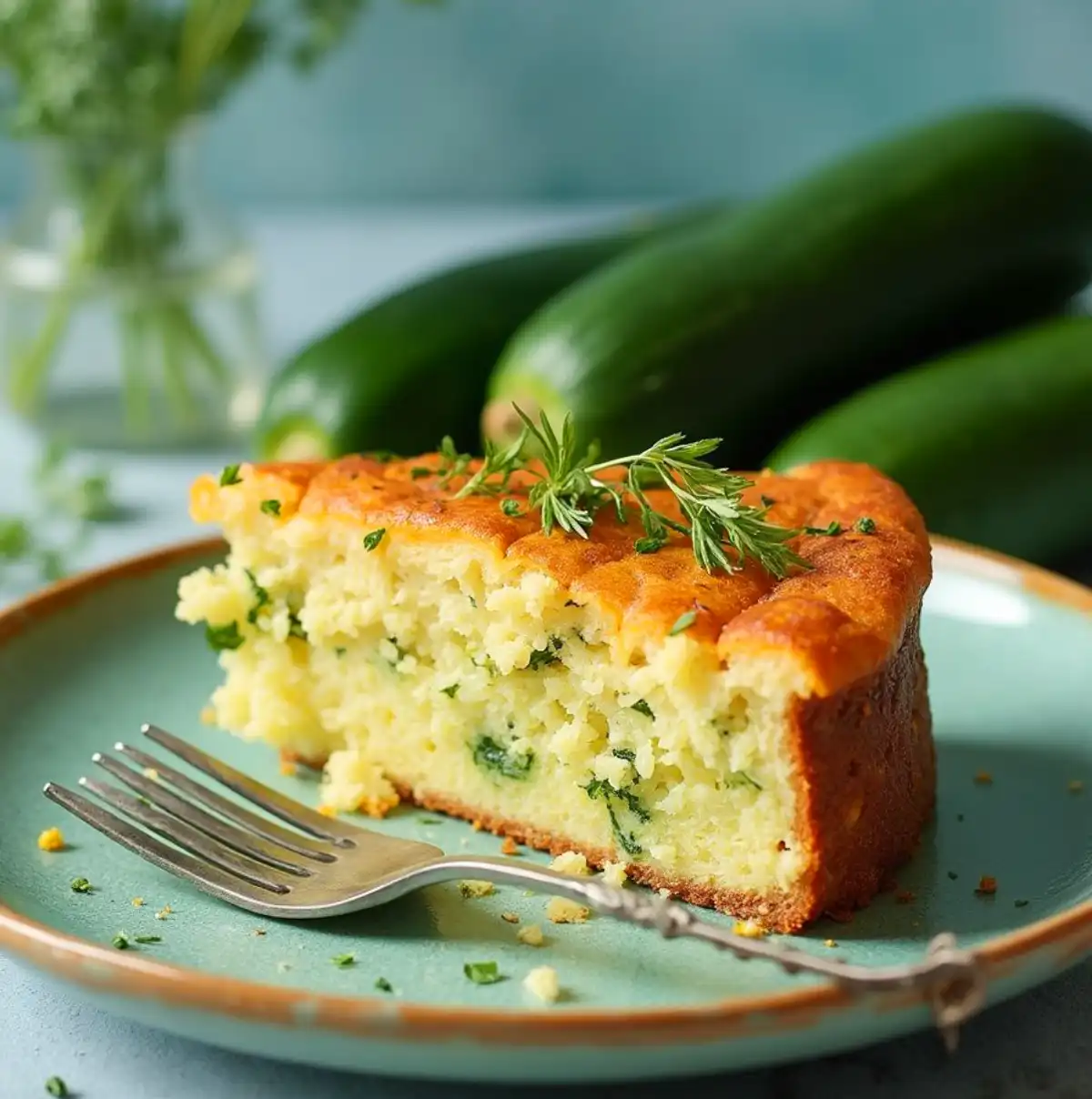 Essayez ce délicieux Cake Courgette Thon !  Parfait pour un repas léger