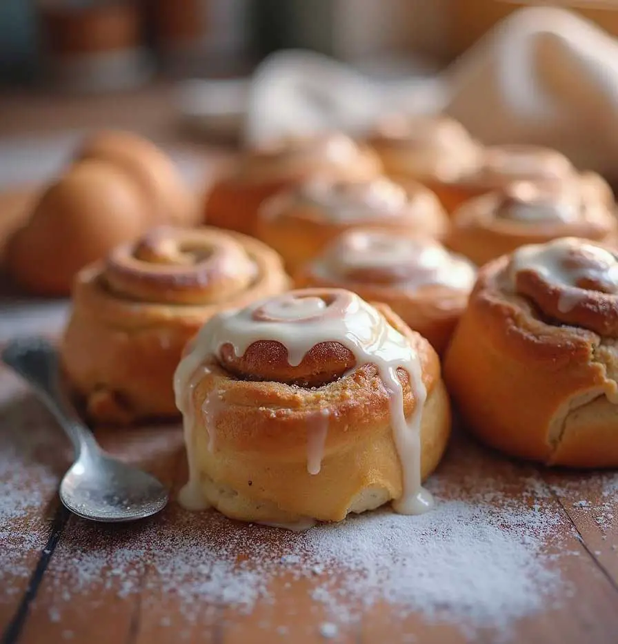 Pumpkin Rolls Légers Adaptés au Régime : petits gâteaux à la citrouille