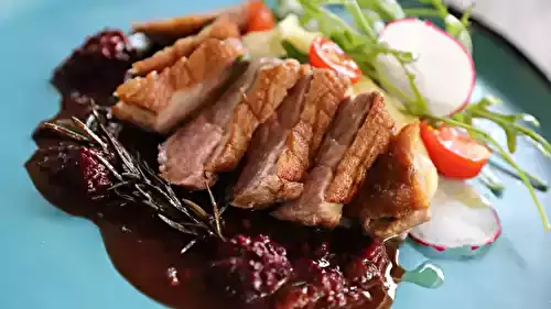 Cuisson du magret de canard à la poêle