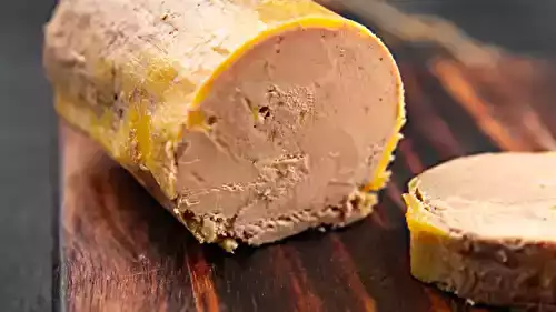Foie gras mi-cuit en terrine