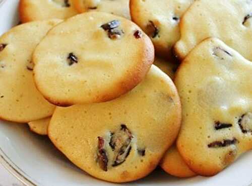 Biscuits Légers au Yaourt et aux Raisins Secs