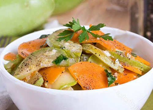 Carottes et Courgettes Vichy