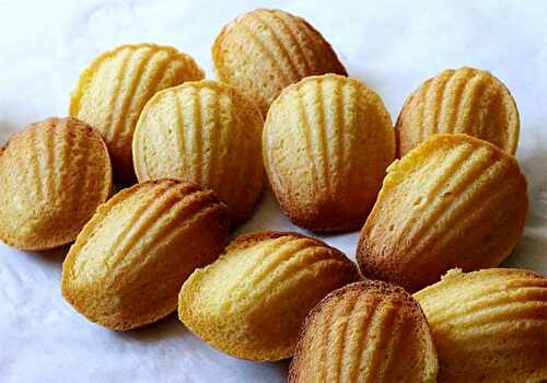 Madeleines avec Thermomix