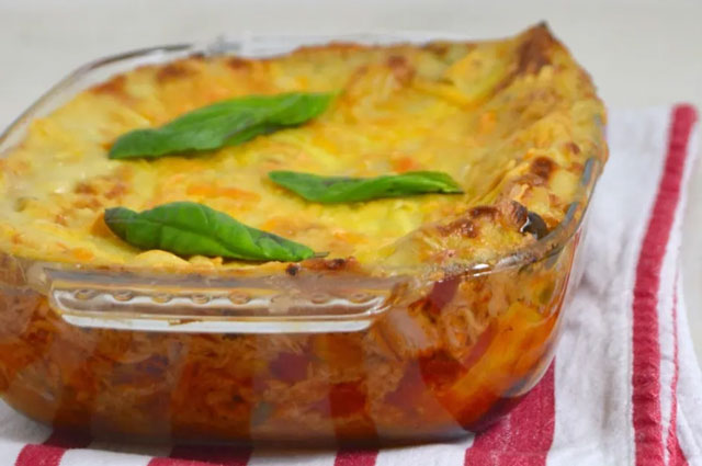 Lasagnes au Thon et Légumes