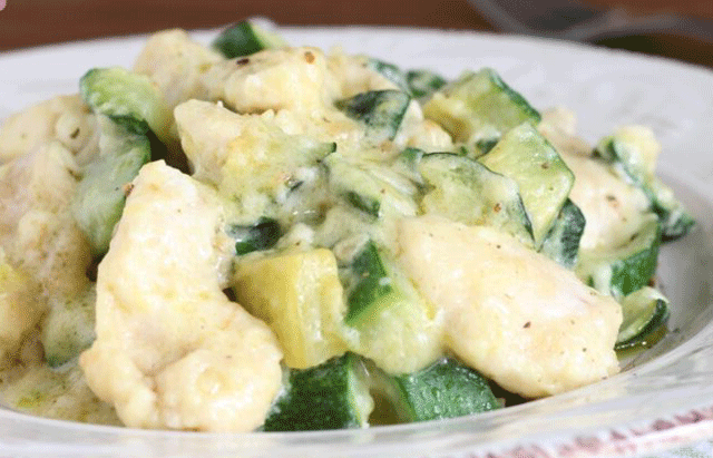 Sauté de Poulet aux Courgettes WW