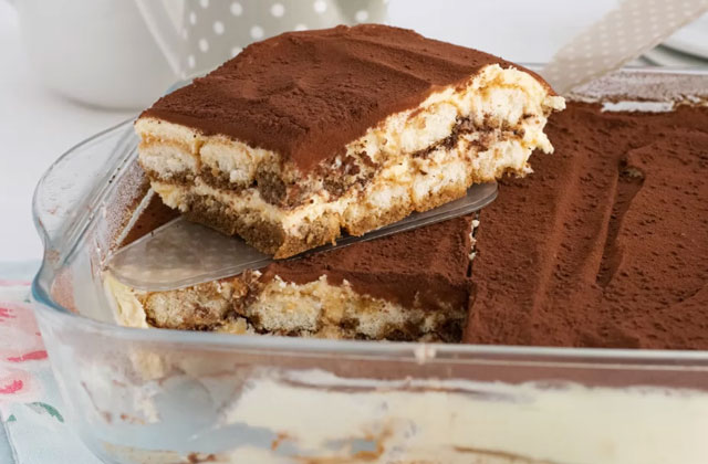 Tiramisu Sans Sucre et Sans Crème WW