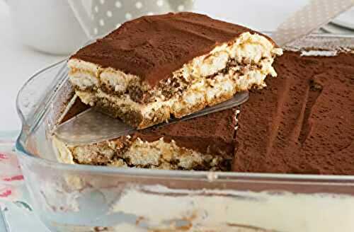 Tiramisu Sans Sucre et Sans Crème WW