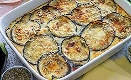 Gratin d'Aubergines au Jambon WW