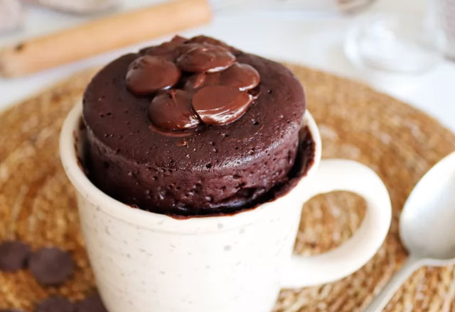 Mug Cake au Chocolat WW