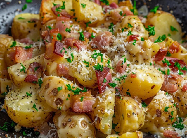 Carbonara de Pommes de Terre WW