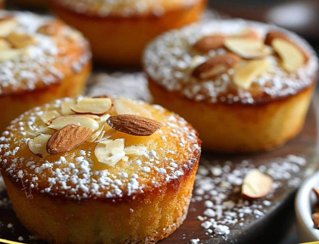 Gâteaux Fondant aux Amandes