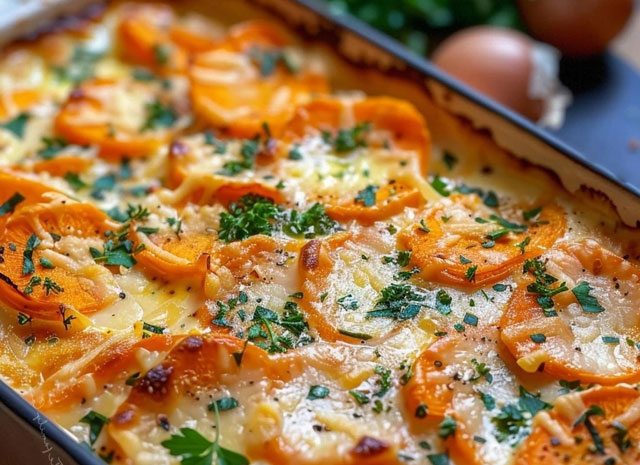 Gratin de Carottes Léger WW