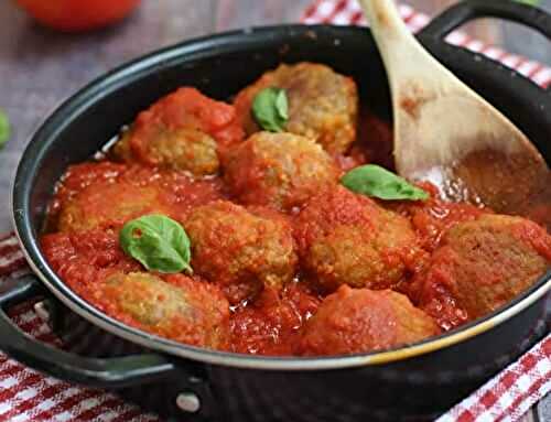 Boulettes à l'Italienne WW