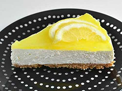 Cheesecake au Citron Sans Cuisson WW