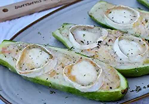 Courgettes Farcies au Chèvre WW