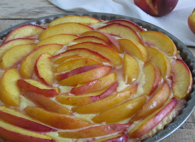 Tarte Légère aux Pêches