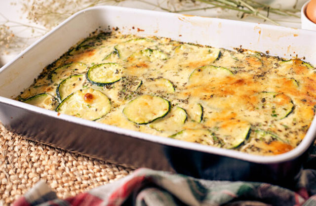 Flan de Courgettes au Fromage