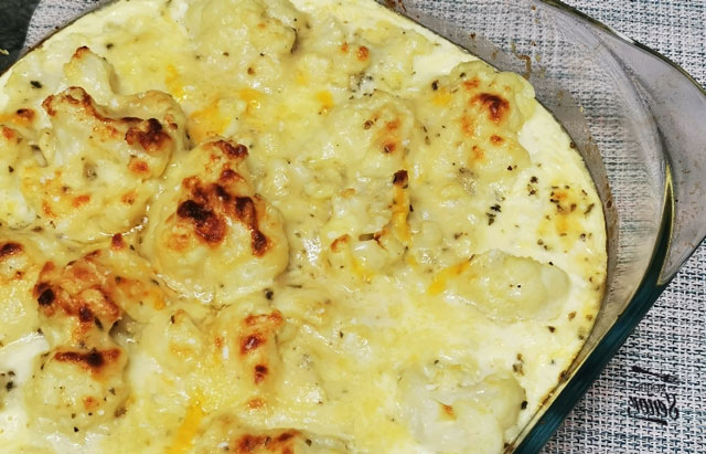 Gratin de Chou Fleur et Pommes de Terre WW