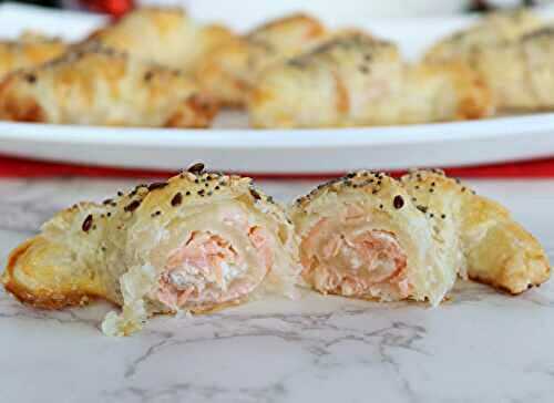 Mini Croissants au Saumon Fumé WW