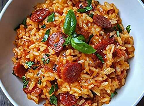 Risotto au Chorizo et Tomates WW