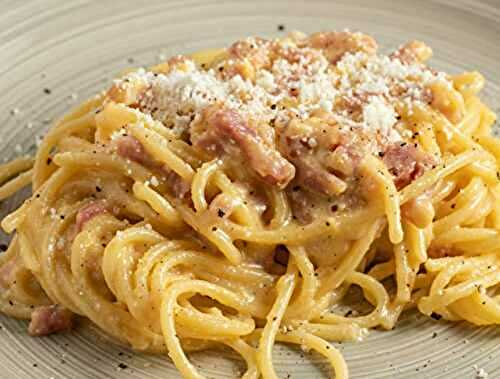 Spaghettis Carbonara : la Recette Originale et Légère