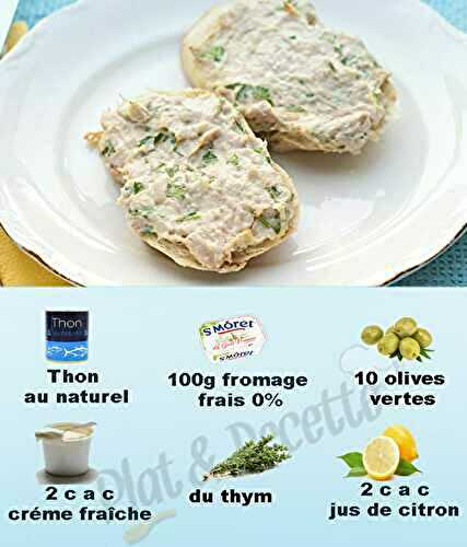 Rillettes Thon Olives Vertes