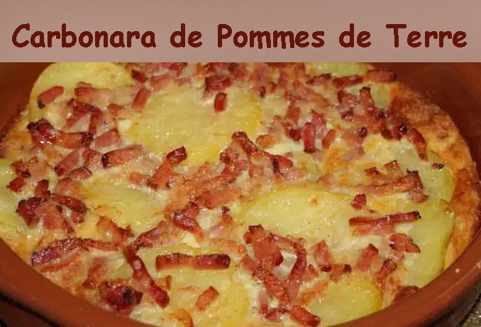 Carbonara de Pommes de Terre