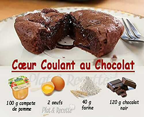 Cœur Coulant au Chocolat WW