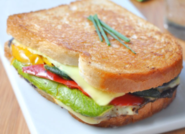 Croque aux Légumes Grillés