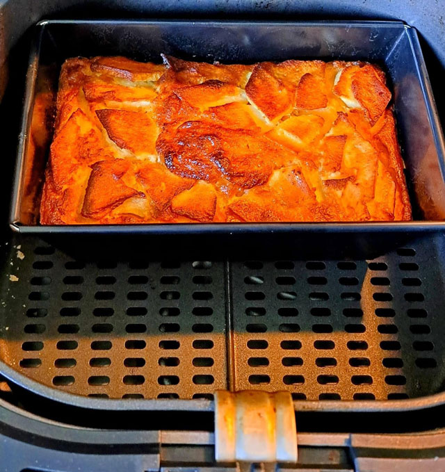 Gâteau Invisible aux Pommes à l'Air Fryer