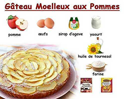 Gâteau Moelleux aux Pommes