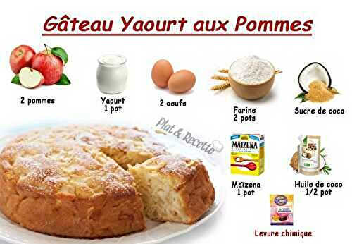 Gâteau Yaourt aux Pommes