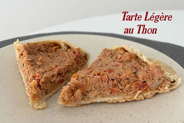 Tarte Légère au Thon