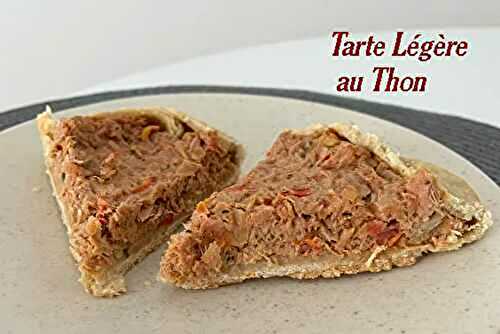 Tarte Légère au Thon