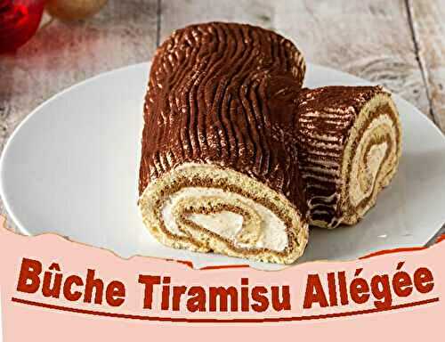 Bûche Tiramisu Allégée