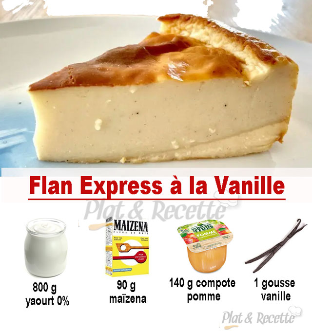 Flan Express à la Vanille