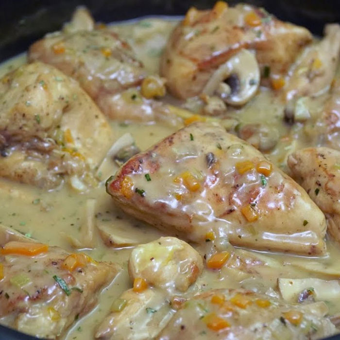 Fricassée de Poulet