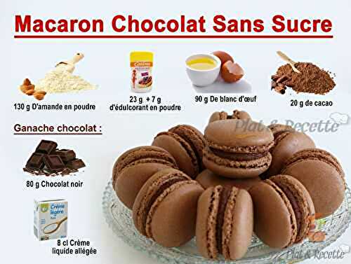 Macaron Chocolat Sans Sucre