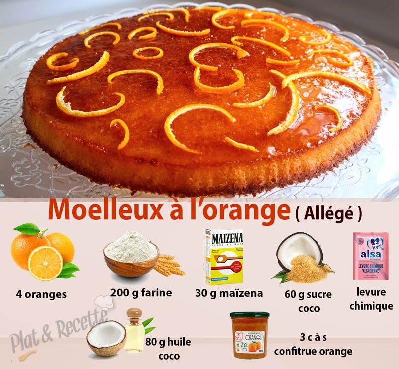 Moelleux à l'orange