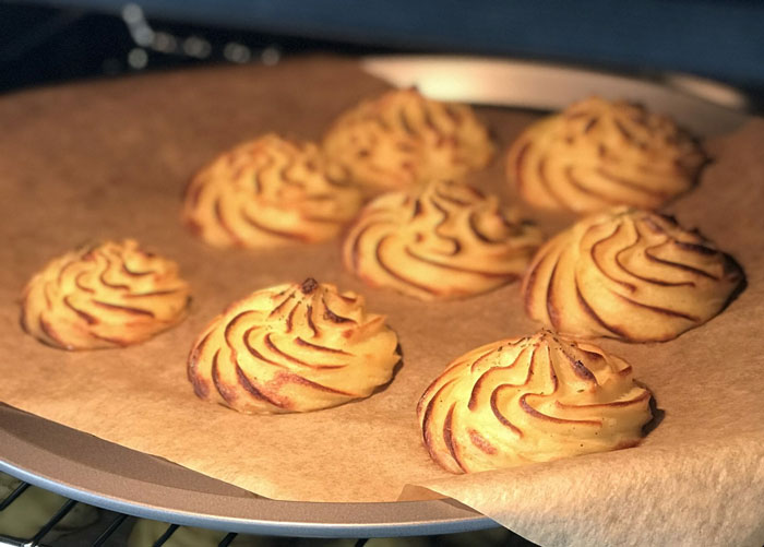 Pommes Dauphines au Four